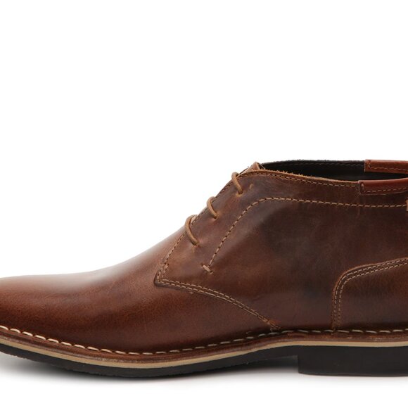 STEVE MADDEN Men\'s Short Chukka P-Symin Boots In Cognac, 12 main image 6